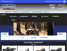 Tablet Screenshot of 421powersports.com